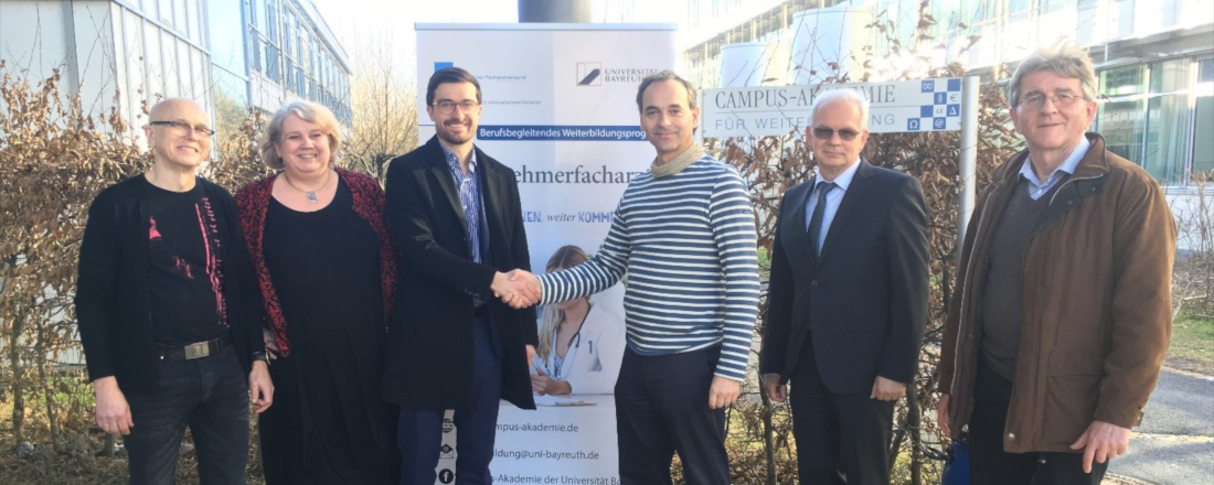 Team des Kurses Praxiskauf und Praxisverkauf der Campus-Akademie der Universität Bayreuth