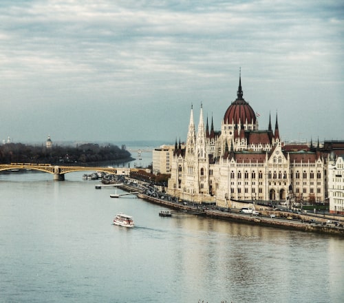 Parlamentsgebäude in Budapest