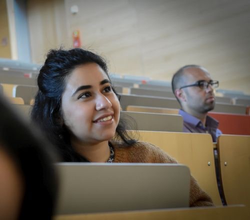 Studierende im Hörsaal