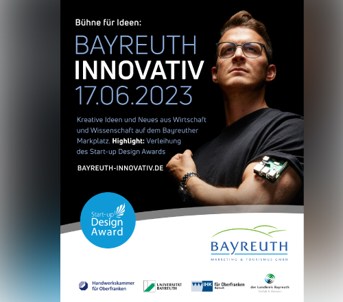 Plakat der Bayreuth Innovativ-Messe