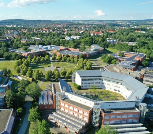 Campus der Universität Bayreuth