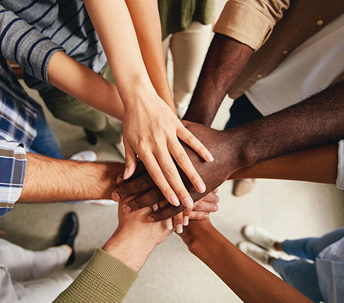 Mentees erhalten Unterstützung von ihren Mentor*innen