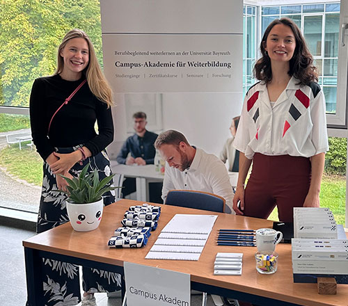 Messestand der Campus-Akademie