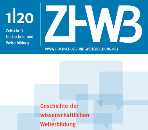 Zeitschrift Hochschule und Weiterbildung 01/20