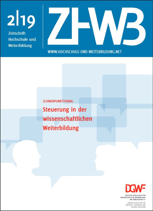 Beitrag der DGWF zur Wissenschaftlichen Weiterbildung